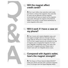 MOFT Adhesive Phone Stand & Wallet MOFT Adhesive Phone Stand & Wallet