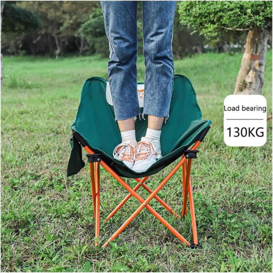 Portable Folding Outdoor Moon Chair for Camping, Fishing & Picnic