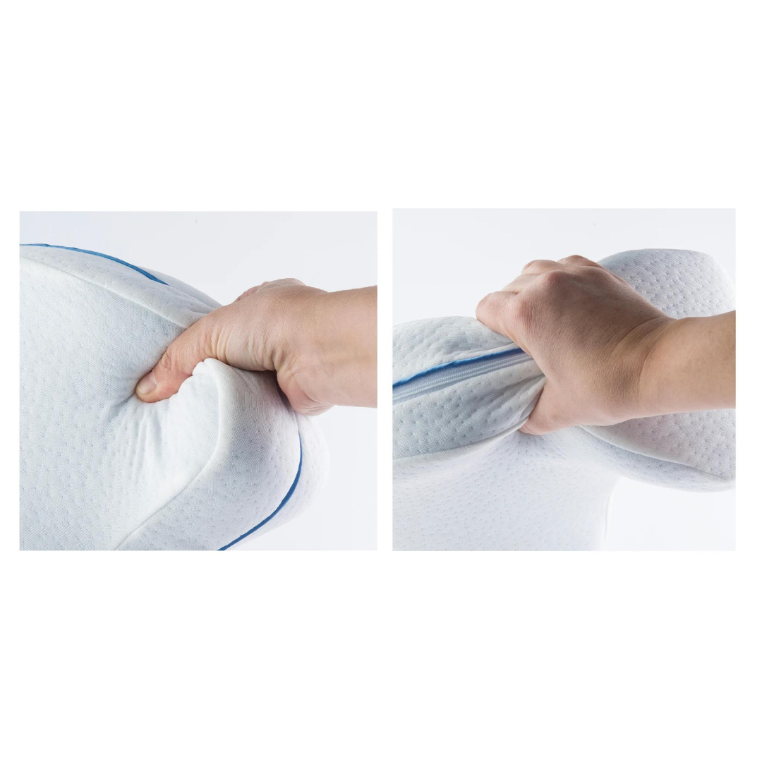 Orthopedic Memory Foam Leg Pillow - Cushion Support Pain Relief Knee Pillow