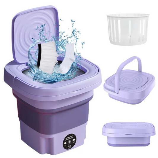 Folding Portable Washing Machine with Dryer