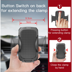 Yesido C111 Stretchable Long Arm Car Mobile Phone Holder with Button Yesido C111 Stretchable Long Arm Car Mobile Phone Holder with Button