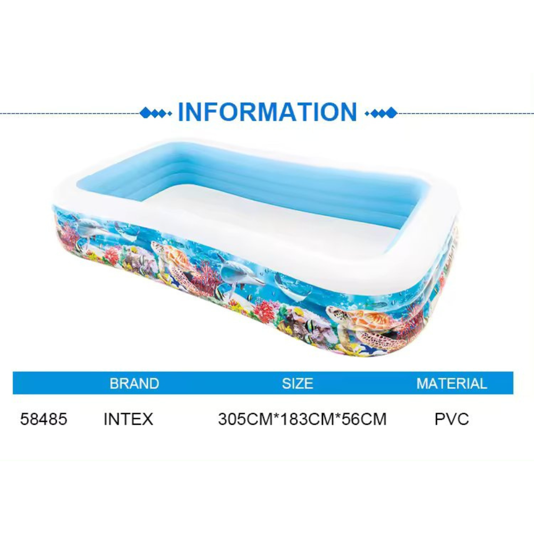 Intex Family Swimming Pool 305 x 183 x 56 cm