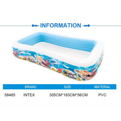 Intex Family Swimming Pool 305 x 183 x 56 cm Intex Family Swimming Pool 305 x 183 x 56 cm