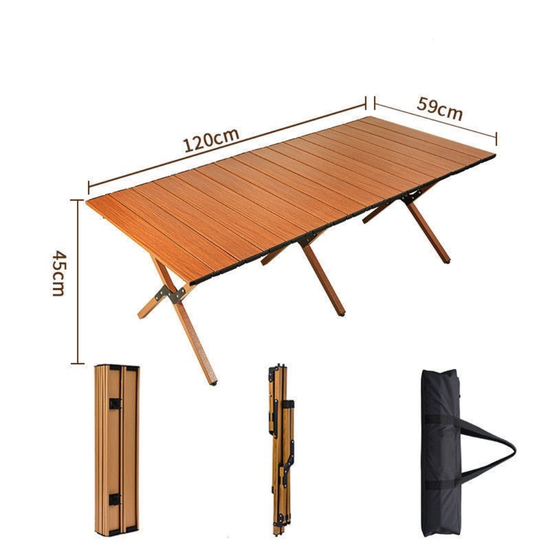Portable Outdoor Lightweight Folding Camping Table 120 CM