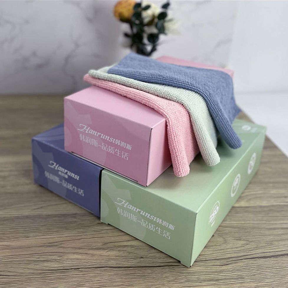 20 Pcs/Box Reusable Microfiber Cleaning Towel