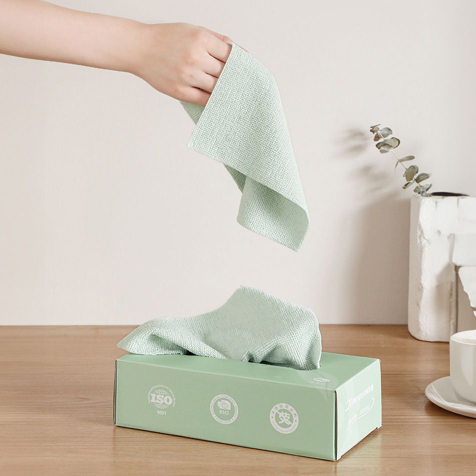20 Pcs/Box Reusable Microfiber Cleaning Towel