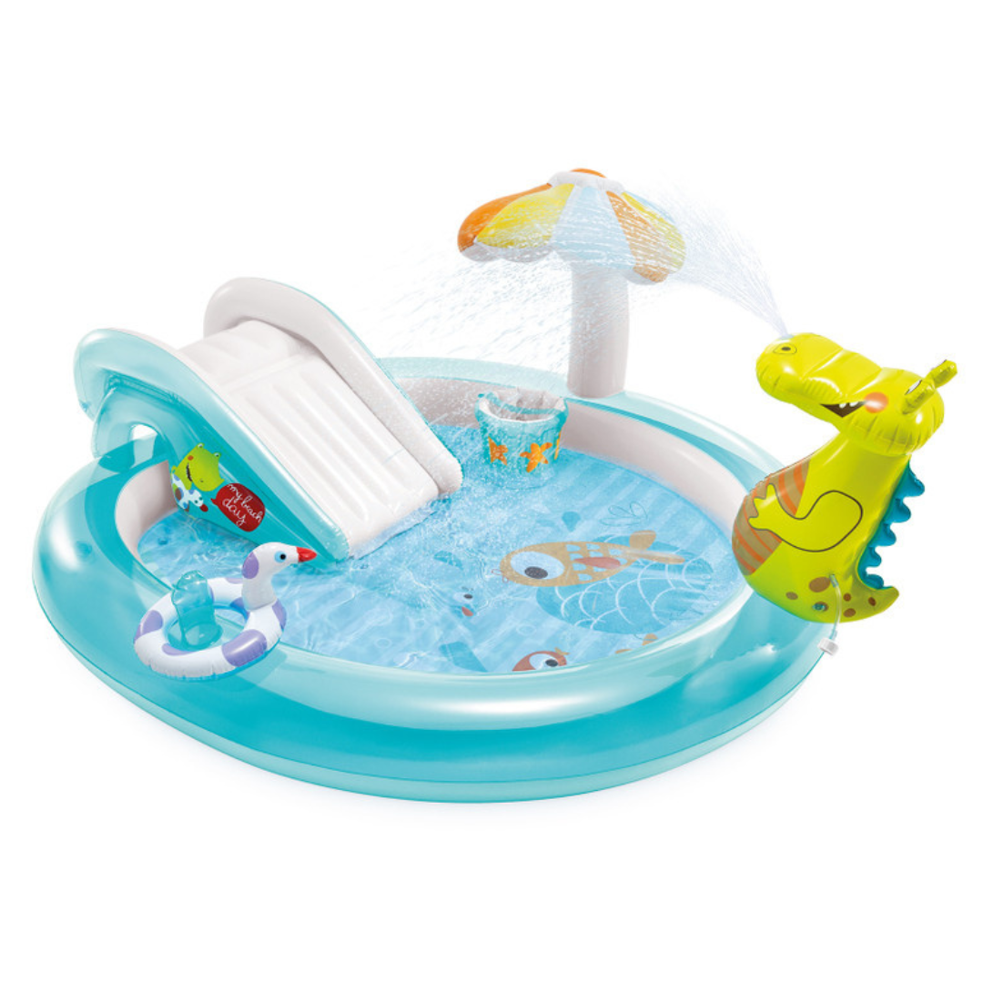 Intex Gator Inflatable Play Center 201 x 170 x 84 cm