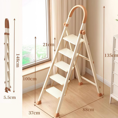 Folding Household Step Ladder, Multi Step Aluminium Ladder