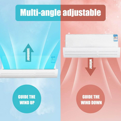 Adjustable AC Deflector, Windshield for Split AC - 125 CM Max