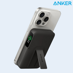 Anker MagGo 10000mAh Power Bank - 15W Ultra-Fast Charging with Stand and Smart Display Anker MagGo 10000mAh Power Bank - 15W Ultra-Fast Charging with Stand and Smart Display