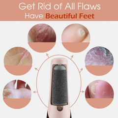 Callus Remover, Portable Electric Pedicure Tool for Soft Feet