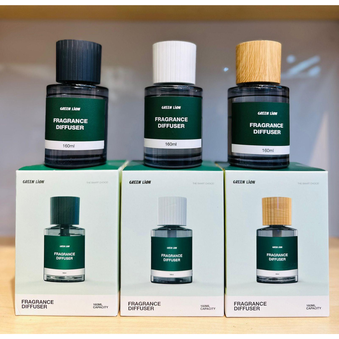 Green Lion Car Fragrance Air Diffuser & Fragrances