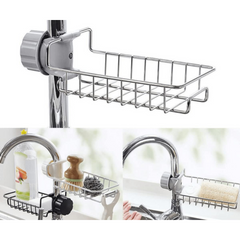 Sponge Holder Rack, Kitchen Sink Faucet Attachment Sponge Holder Rack, Kitchen Sink Faucet Attachment
