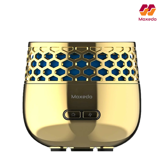 Moxedo Portable USB Bakhoor Incense Burner Aroma Diffuser Golden