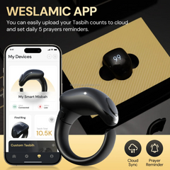 Weslamic iTasbih Salam Digital Smart Tasbih Tally Counter Ring