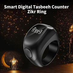 Smart Zikr Ring ZR-05, Digital Tasbih Counter Smart Ring with OLED Display