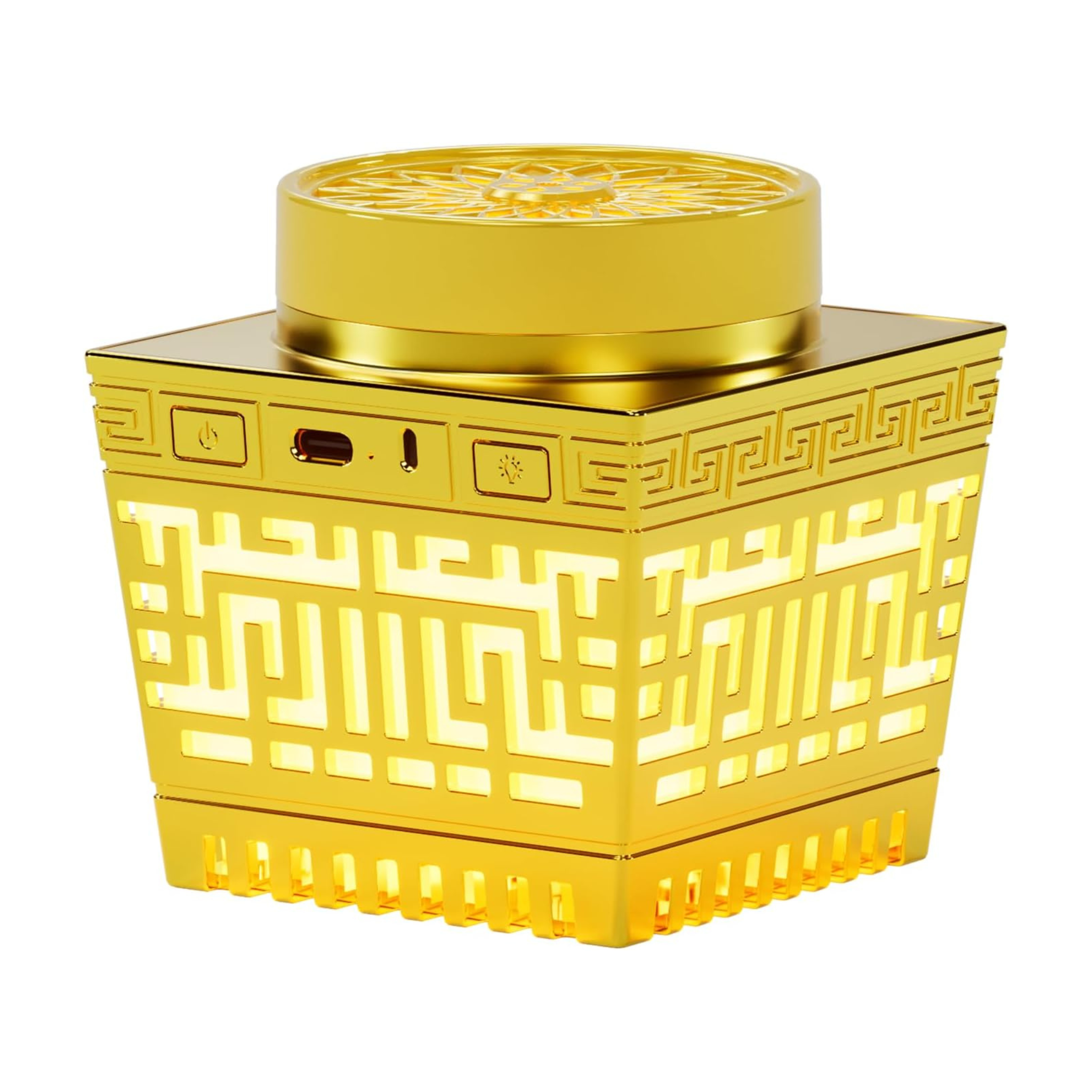 Portable USB Rechargeable Bakhoor Burner / Incense Burner with Remote Control