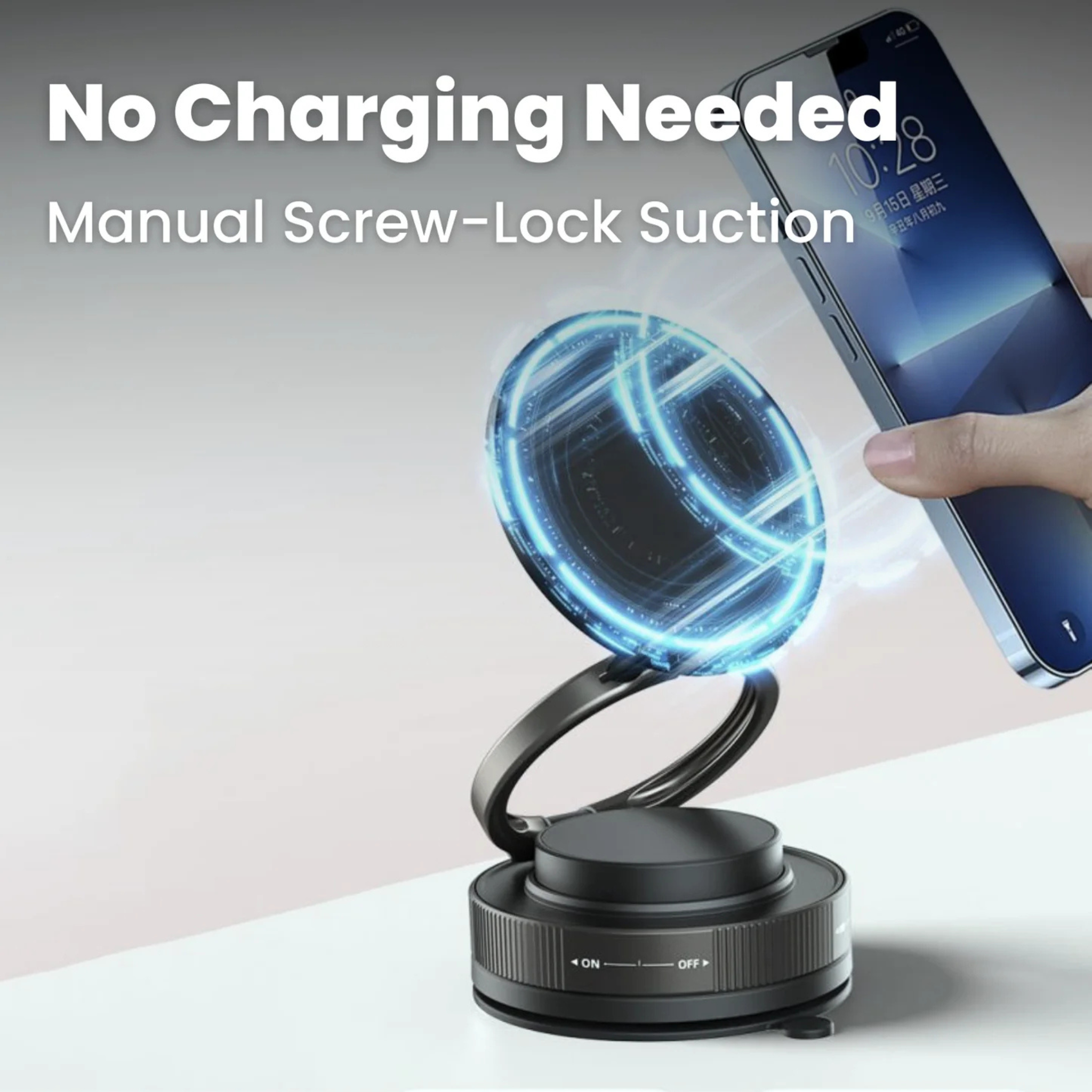 Vacuum Suction / Magnetic Suction Phone Holder CCT28