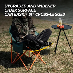 Portable Folding Outdoor Moon Chair for Camping, Fishing & Picnic Portable Folding Outdoor Moon Chair for Camping, Fishing & Picnic