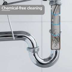 5 Meter Drain Cleaner Block Remover Spring Wire with Handle 5 Meter Drain Cleaner Block Remover Spring Wire with Handle