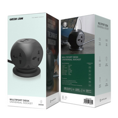 Green Lion MultiPort Desk Universal Socket Green Lion MultiPort Desk Universal Socket