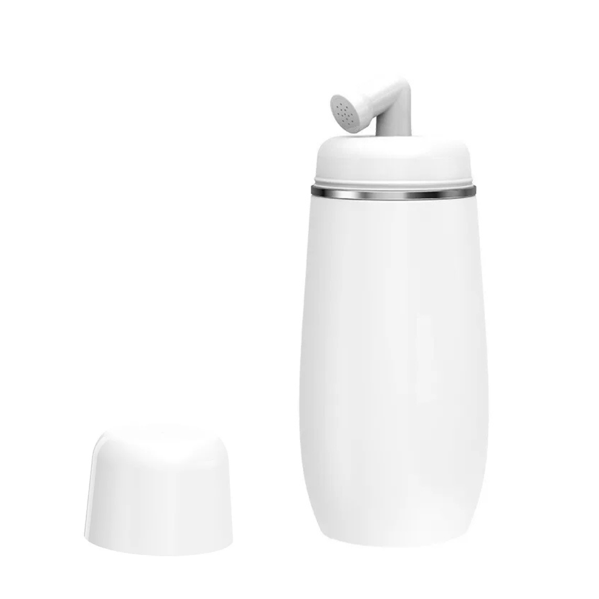 400ml Portable Bidet Handheld Travel Shattaf for Personal Hygiene White