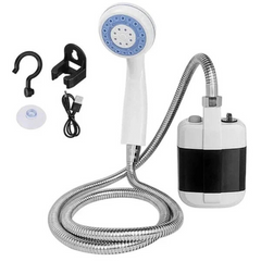 Portable Electric Rechargeable Outdoor Camping Shower Pump Set