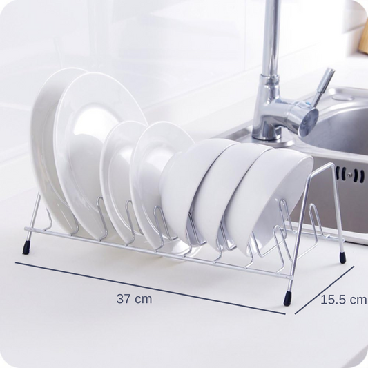 Kitchen Dish Drying Drainer Rack for Cups, Bowls and Plates