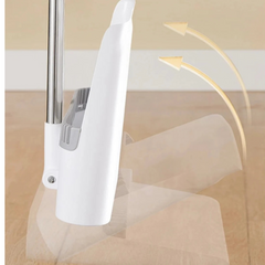 Ecoco Long Handle Broom with Dustpan
