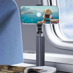 360 Rotation Foldable Desk Phone Mount - Best Mobile Holder for Travelers