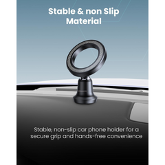 Moxedo Magnetic Car Phone Holder for Dashboard | 360° Rotating Snap-On Mount with Strong Magnets Moxedo Magnetic Car Phone Holder for Dashboard | 360° Rotating Snap-On Mount with Strong Magnets