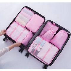 10 Pcs/Set Luggage & Trolley Packing Organizer Bags for Travelers