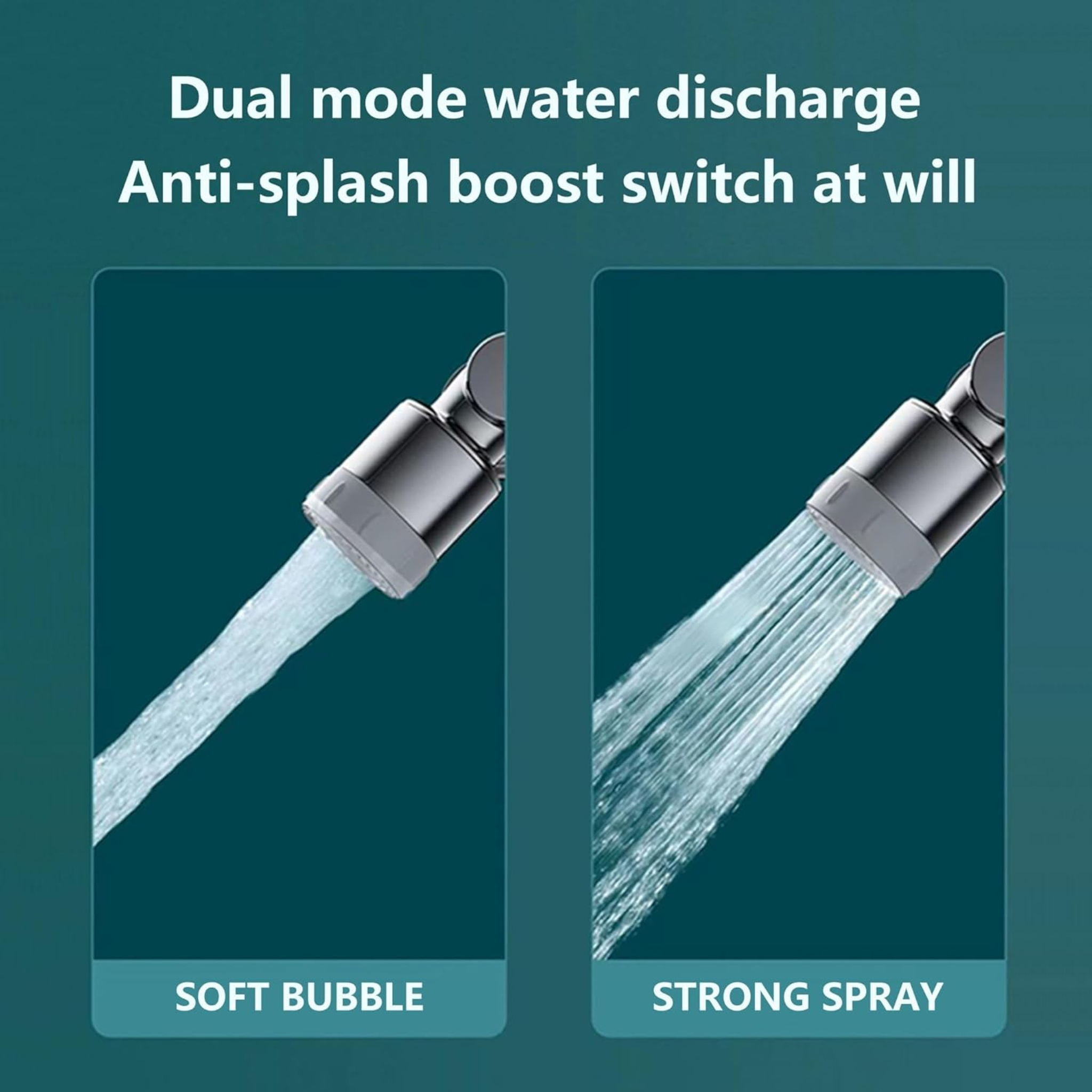 1080° Rotation Faucet Aerator Splash Filter Tap Water Extender Nozzle