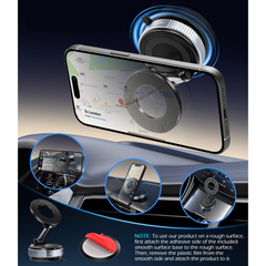 Vacuum Suction Magnetic Phone Holder Mobile Mount K007 Vacuum Suction Magnetic Phone Holder Mobile Mount K007