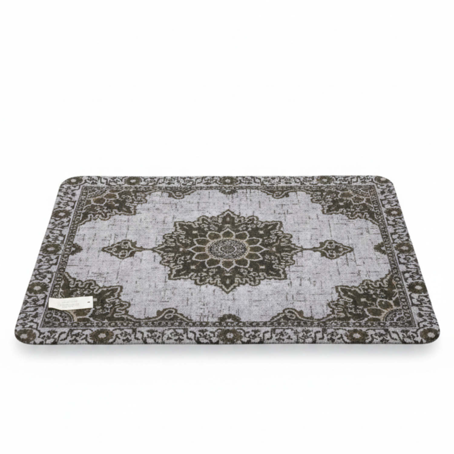 Quick Water Absorbing Bathroom Floor Mat with Anti Slip Bottom