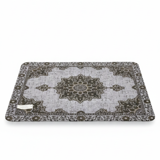 Quick Water Absorbing Bathroom Floor Mat with Anti Slip Bottom