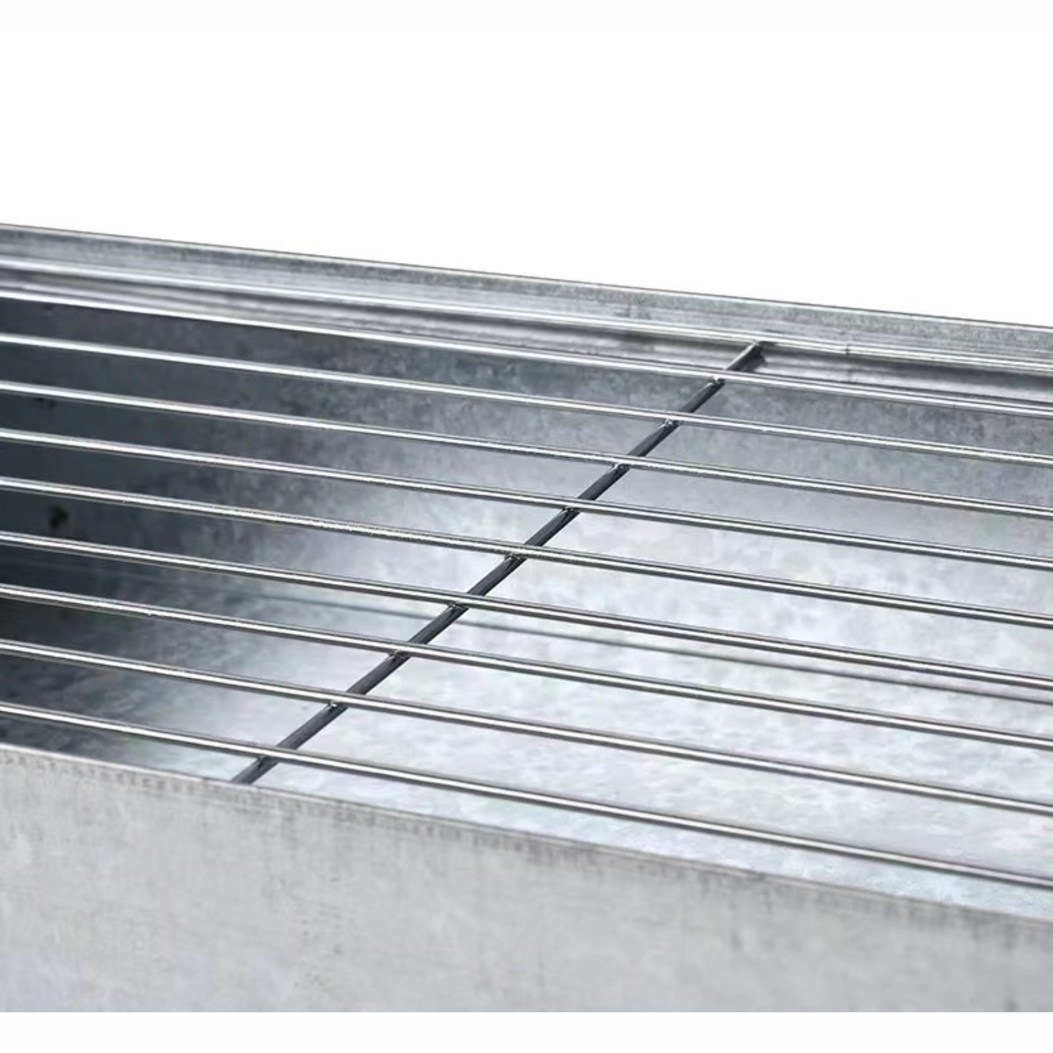 Stainless Steel BBQ Grill 77 x 26 x 15 cm