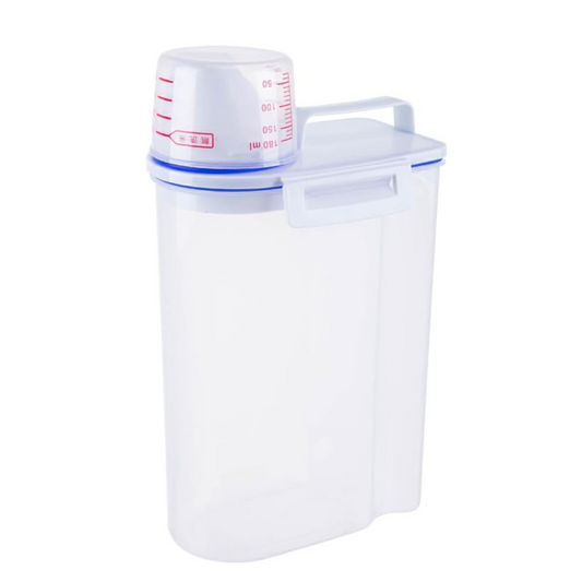 2.2L Airtight Rice Grain Storage Container Food Dispenser