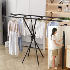 Collapsible Clothes Airer, Folding Clothes Drying Rack Collapsible Clothes Airer, Folding Clothes Drying Rack