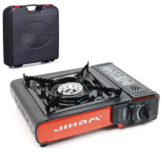 Portable Gas Stove for Outdoor Camping & Picnic Red