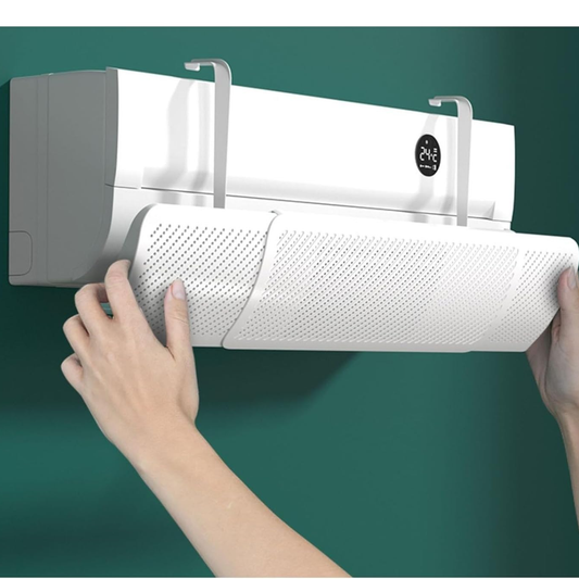Hanging Type AC Deflector, Easy Installation AC Wind Shield Max Width 86 cm