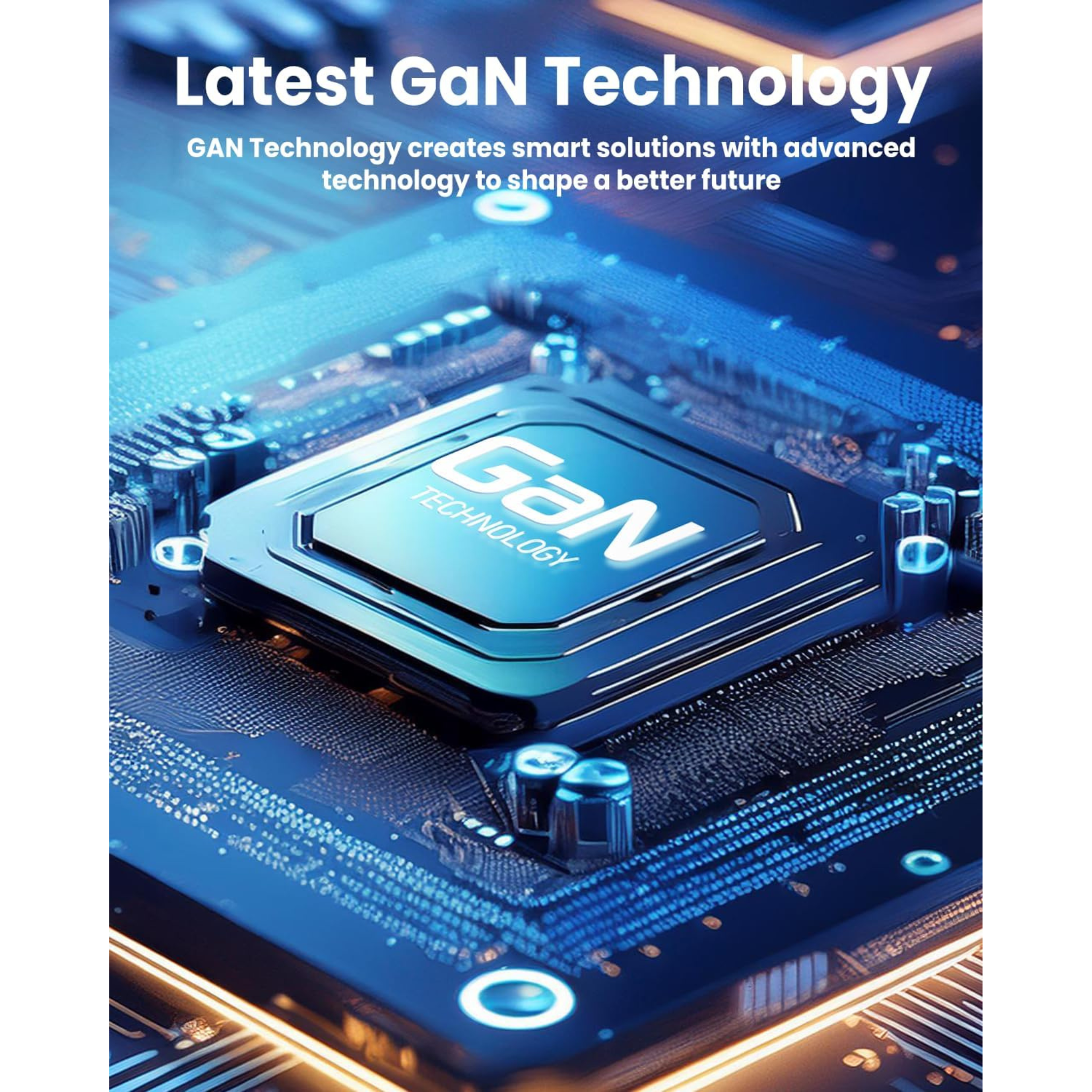 Moxedo Lite 65W GaN Charger Dual USB-C Port / 1 USB-A Port Fast Charging PD 3.0