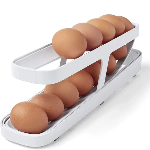2 Layer Auto Scrolling Egg Rack