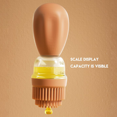 180ml Oil Dispenser Bottle with Silicone Grill Brush