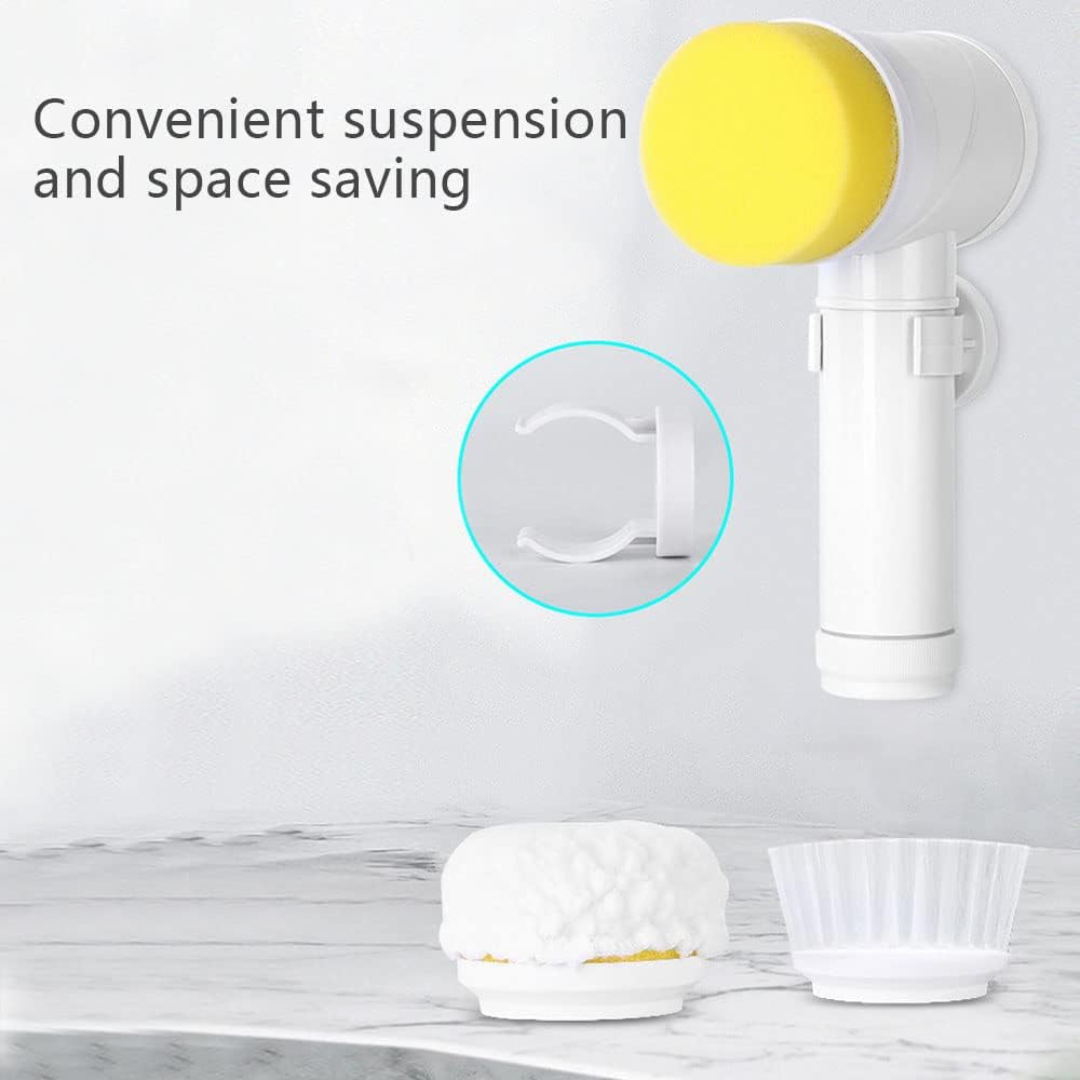 Multi Purpose Cordless Handheld Cleaning Spin Scrubber