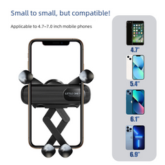 Gravity Sensing Mobile Phone Holder for Car AC Air Vent