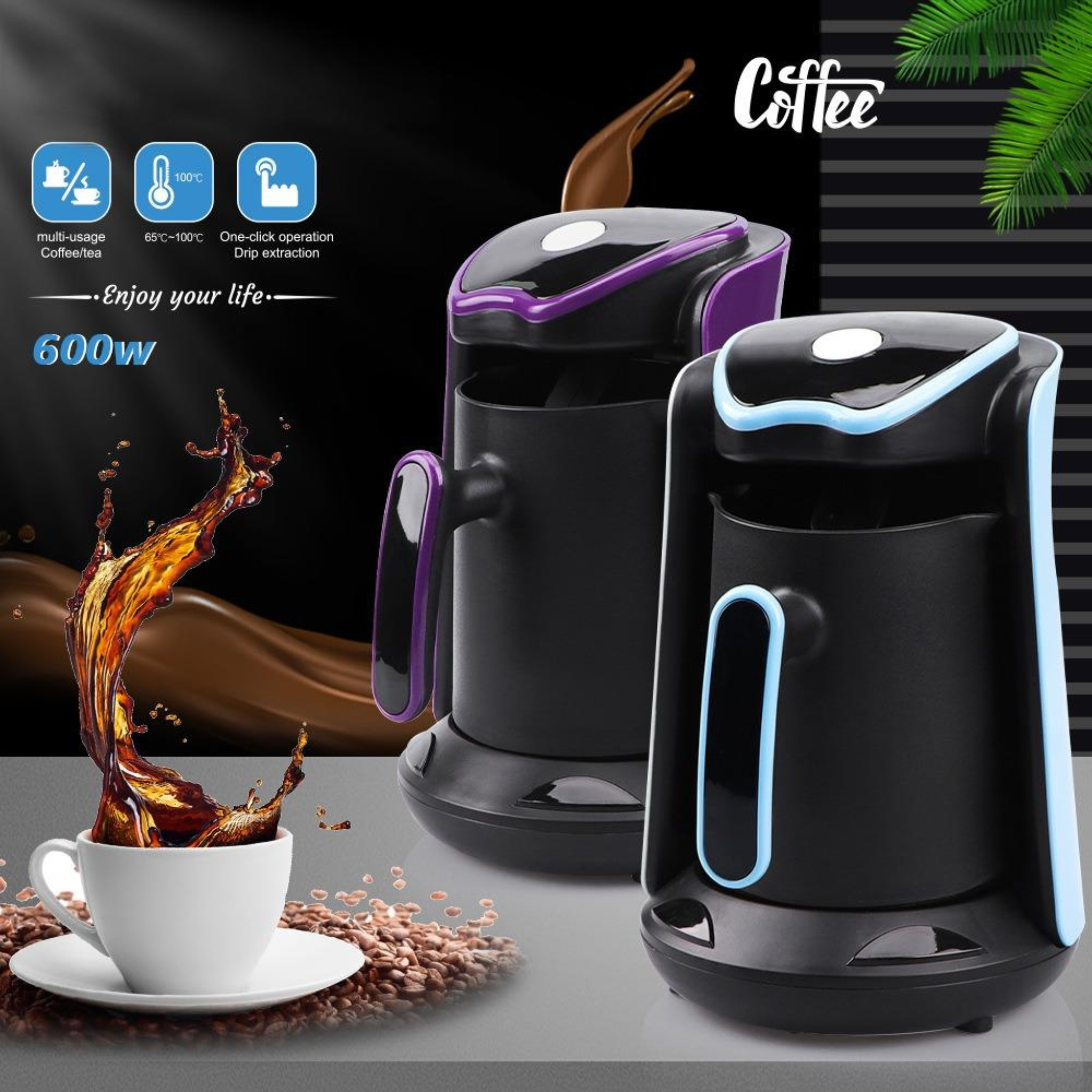 RAF Turkish Coffee Maker with Pot