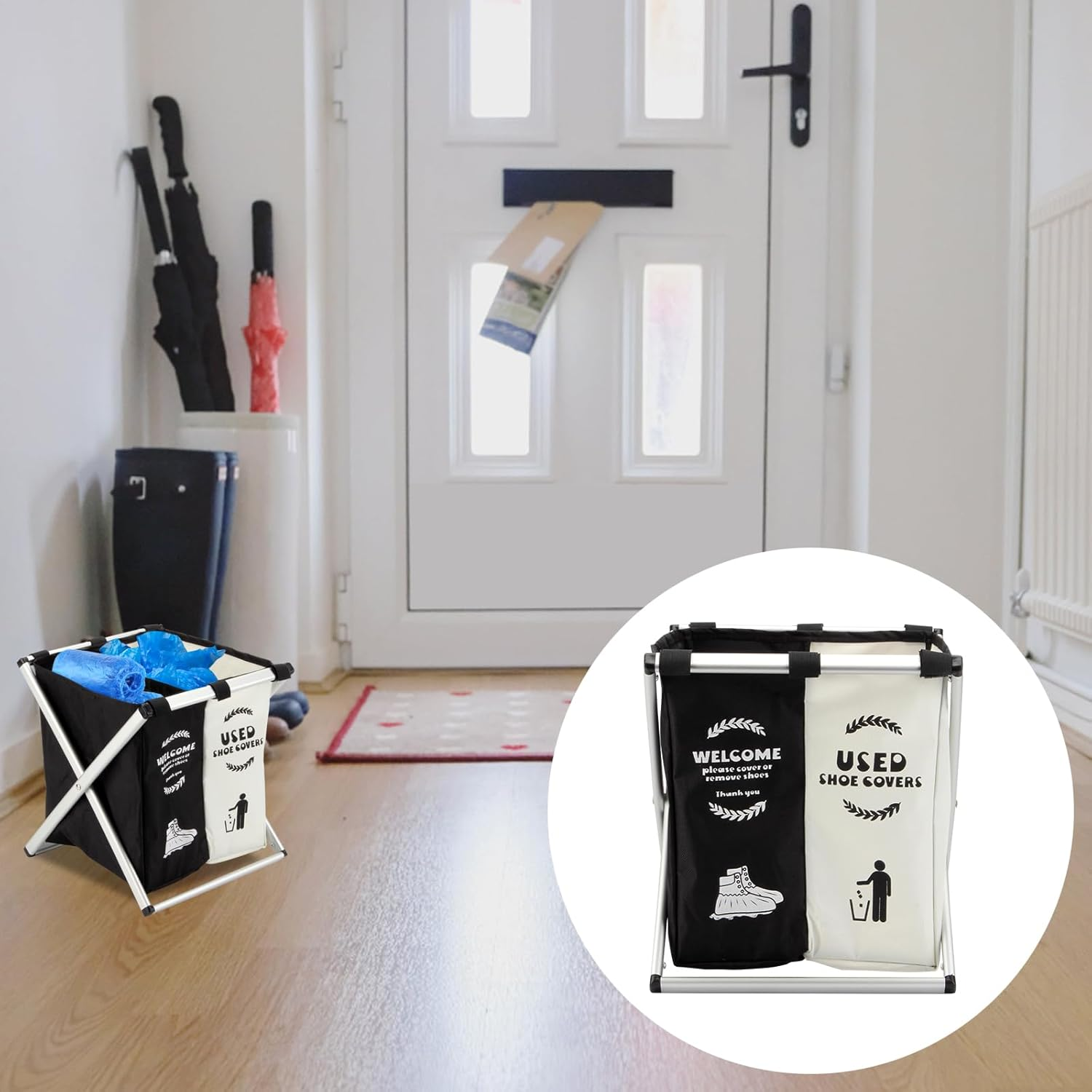 Small Laundry Basket / Shoe Cover Storage Basket