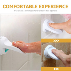 Suction Cup Shower Foot Pedal for Bathroom