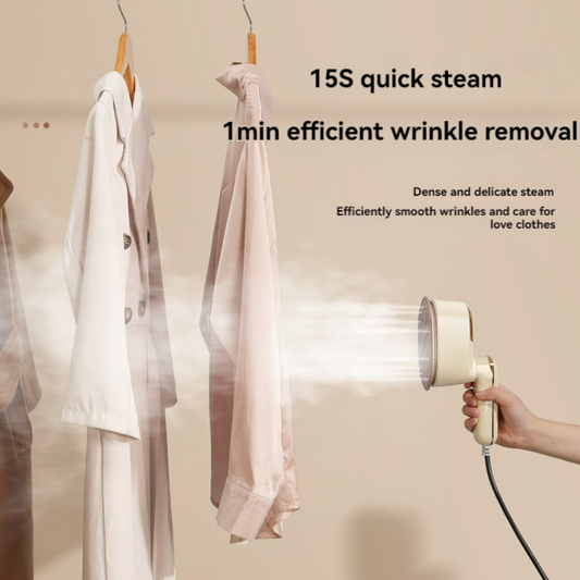 Electric Steam Iron with Visible Water Tank for Travelers